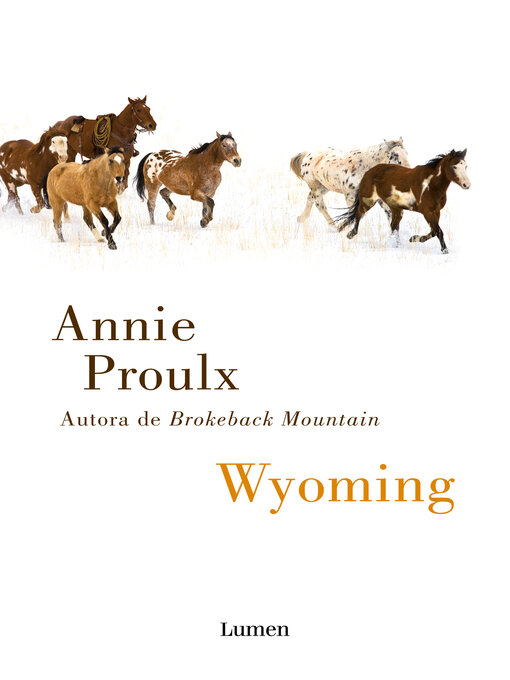 Title details for Wyoming by Annie Proulx - Wait list